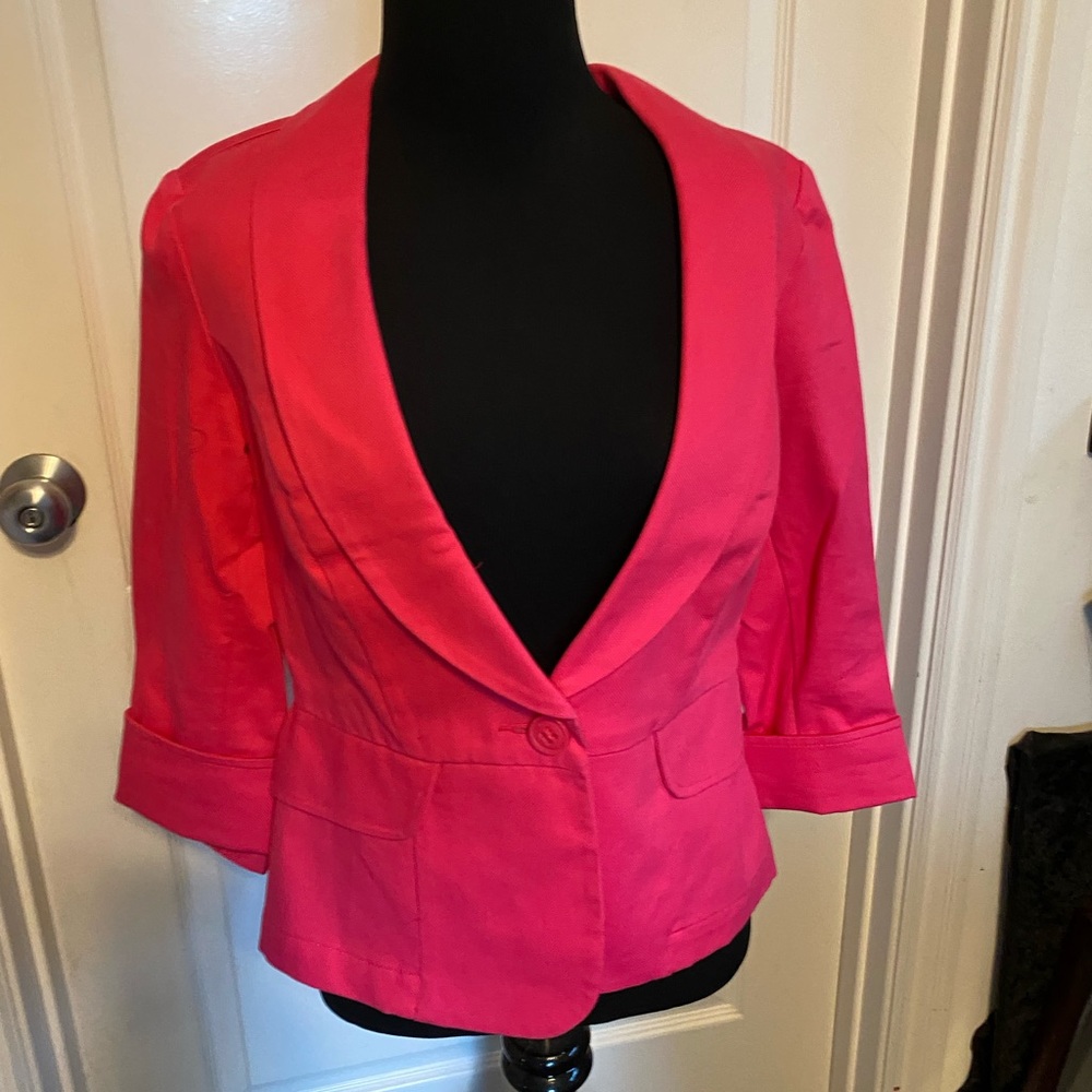 NEW pink CABI lightweight jacket